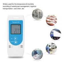 Datalogger TZONE TEMPU 03 temperatura umidade USB c/ software Data Logger Foto mini 3
