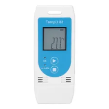 Datalogger TZONE TEMPU 03 temperatura umidade USB c/ software Data Logger Foto mini 1