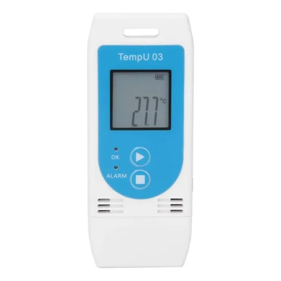 Datalogger TZONE TEMPU 03 temperatura umidade USB c/ software Data Logger Foto 1