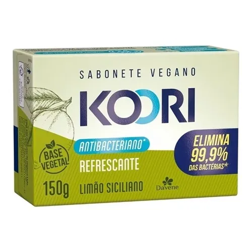 Davene Koori Sabonete Vegano 150g - Refrescante Foto 1