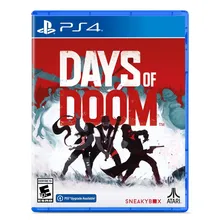 Days Of Doom Ps4 Midia Fisica Foto  mini 1