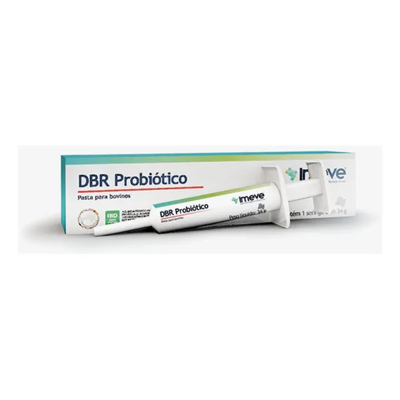 Dbr Probiótico Imeve - Pasta Para Bovinos Bisnaga 34g Foto 1