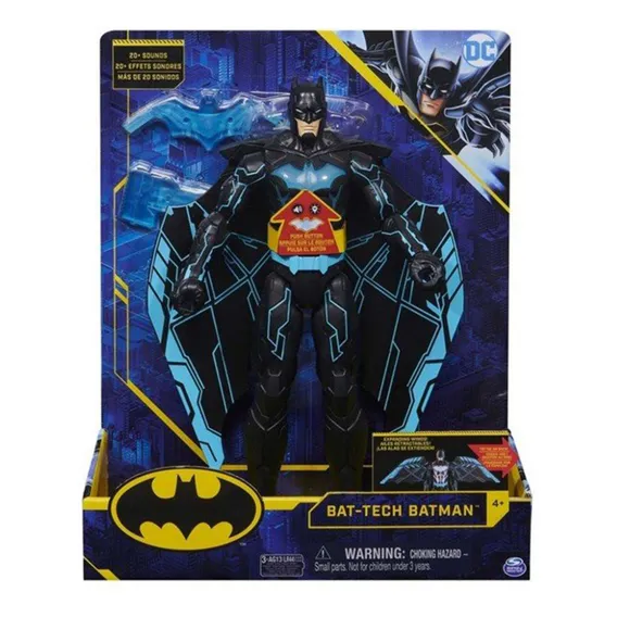 Dc Comics, Boneco Do Batman Bat-tech Luxo 30cm - Sunny Foto 1
