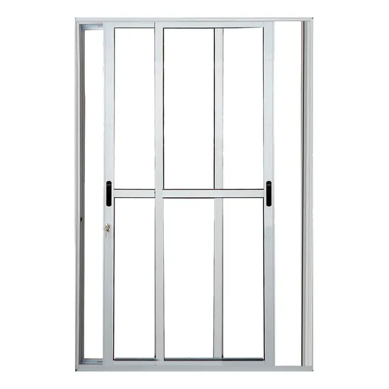 DC porta correr sacada aluminio branco 210cm x 150cm Foto 1