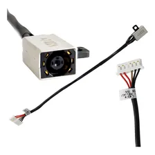 Dc Power Jack C/ Cabo P/ Dell Inspiron 15 3567 P63f Foto  mini 1
