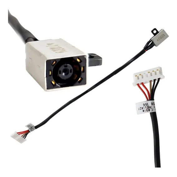Dc Power Jack C/ Cabo P/ Dell Inspiron 15 3567 P63f Foto 1