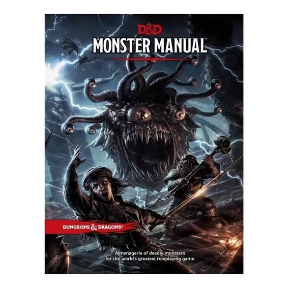 D&d Dungeons & Dragons: Monster Manual - Livro Dos Monstros Foto 1