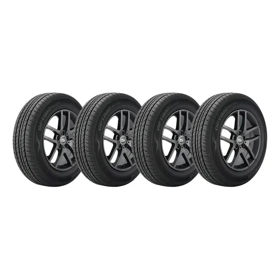 De 4 Pneus Aro 15 Hankook Optimo H724 185/65r15 86t Foto 1
