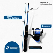 De Pesca Completo 2 Molinete 2 6kg Com Itens Foto mini  2