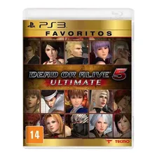 Dead Or Alive 5 Ultimate Ps3 Midia Fisica Foto mini 1