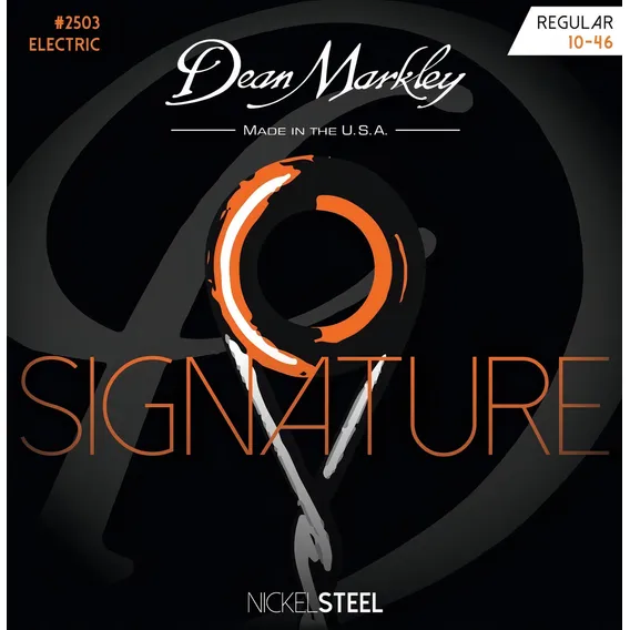 Dean Markley Signature 2503 Corda de Guitarra elétrica de cordas 010 046 Foto 1