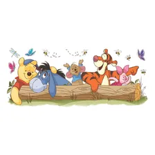 Decalque colorido Roommates Rmkgm Winnie The Pooh And Friends - D. Foto mini 1