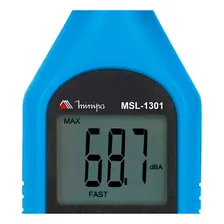 Decibelimetro Digital Com Medição Msl 1301 Minipa 0 Foto mini 2