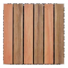 Deck Em Placa De Madeira Base Plástica 30x30cm Dgwt Foto mini 1
