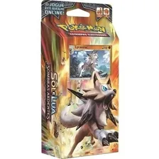Deck Pokemon Sol E Lua Sombras Ardentes Lycanroc Gx Ex Foto mini 1