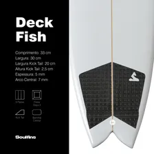 Deck Prancha Fish Surf Cola 3m Deck Prancha De Surf Soulfins Foto mini 4