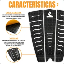 Deck Surf Longboard Soulfins 3 Peças Preto Foto mini 4
