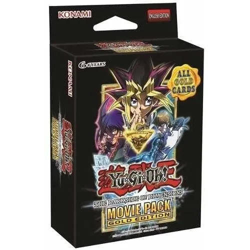 Deck Yugioh Movie Pack Edição Dourada Cards Português Foto 1
