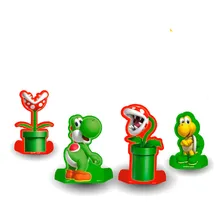 Decoração Display De Mesa Super Mario Festa Aniversário 8 Un Foto mini 3