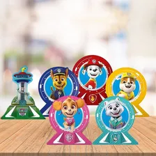 Decoração Festa Patrulha Canina Display De Mesa 6 Unidade Foto mini  2