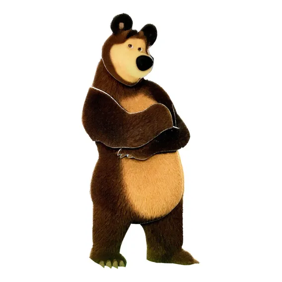 Decoração Masha E O Urso Centro De Mesa Gigante Eva Urso Foto 1