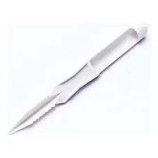 Decorador E Furador De Frutas Legumes Plastico Decoração Cor Branco Foto mini  3