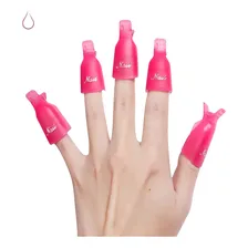 Dedeira Para Retirar Esmalte Dedeira De Clips Alongamento Foto mini 3