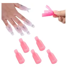 Dedeira Para Unha Em Gel Reutilizável, Clip De Unha 5un Foto  mini 1