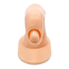Dedo Postiço Treinamento Manicure Encaixe Unhas Gel Fibra Foto mini  2