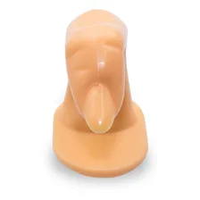 Dedo Postiço Treinamento Manicure Unhas Gel Acrigel Fibra Foto mini  3