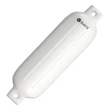 Defensa Boia Náutica Branca G3 Seavix Inflavel Para Barcos Lanchas Veleiros Botes Foto  mini 1