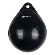 Defensa Boia Redonda Pvc A2 32 X 50 Cm Náutica Barco Lancha Foto  mini 1
