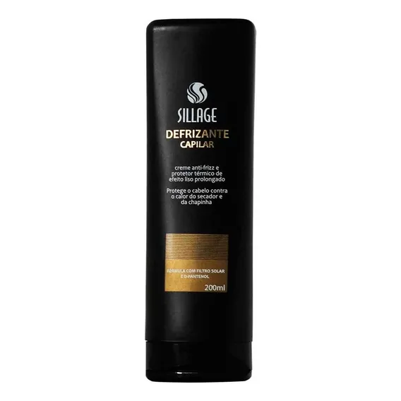 Defrizante Capilar Protetor Térmico 200ml - Sillage Foto 1