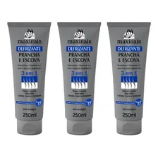 Defrizante Maxihair 250ml Prancha E Escova 3 Em 1-kit 3un Foto mini 1