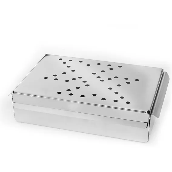 Defumador Smoker Para Churrasqueira A Gás Ou A Carvão - Inox Foto 1
