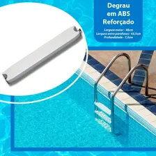 Degrau Escada De Piscina Em Abs Anatômico Reforçado Parafuso Foto mini  2