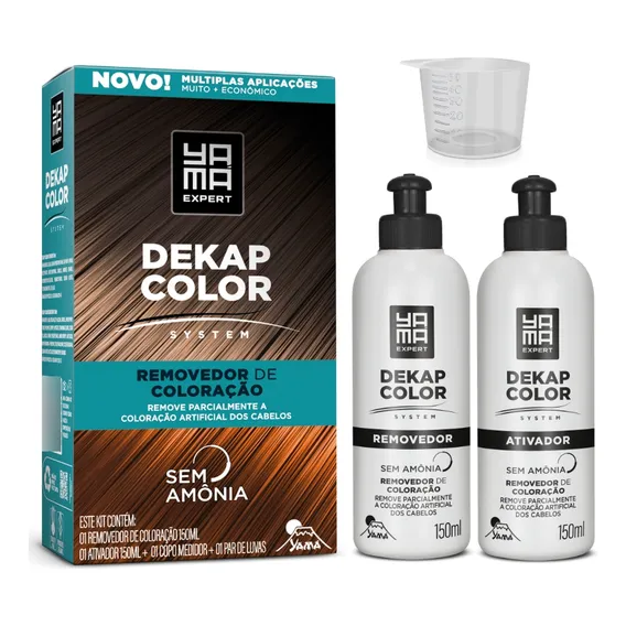 Dekap Color System Removedor de Coloração 300ml - Yamá Foto 1
