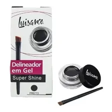 Delineador em gel Luisance Super Shine L1023 cor preto Foto mini 2
