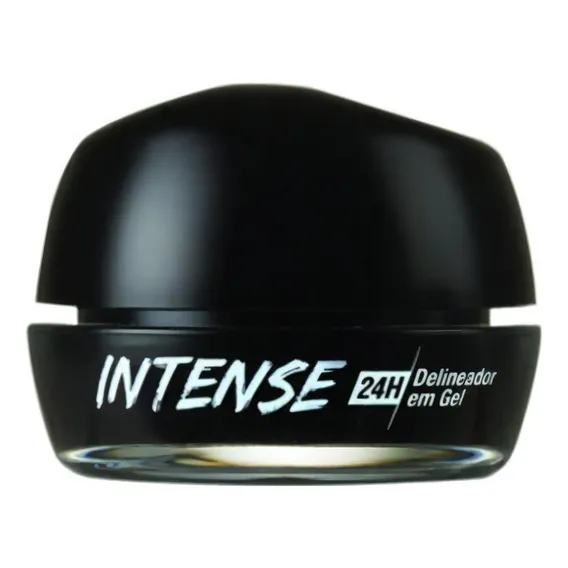 Delineador em gel RK by Kiss Intense cor preto Foto 1