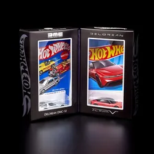 Delorean Hot Wheels Alpha V Dmc-12 Coleção Cor Vermelho/cinza Foto mini  2