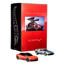 Delorean Hot Wheels Alpha V Dmc-12 Coleção Cor Vermelho/cinza Foto  mini 1