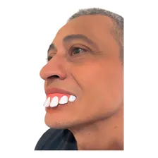 Dentadura Dentão Grande Engraçado Em Látex Fantasia Cosplay Foto mini 4