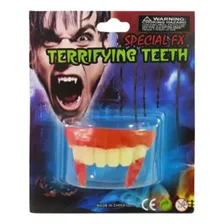 Dentadura Presas Dente Vampiro Halloween Drácula Cosplay Foto mini 2