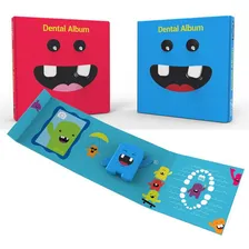 Dental Álbum Porta Dentinhos + Álbum Recordação Azul - Angie Cor Azul-celeste Dental Friend Foto mini 1