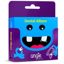 Dental Álbum Porta Dentinhos + Álbum Recordação Azul - Angie Cor Azul-celeste Dental Friend Foto mini 2