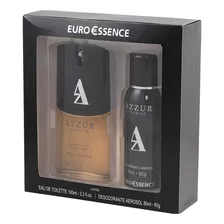 Deo Col么nia Euroessence Azzur + Desodorante Aerosol 80ml Foto mini 1