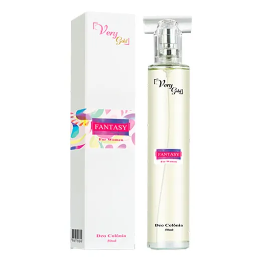 Deo Colônia Fantasy Feminino Very Gold 50ml Fragrâncias Alternativas Volume Da Unidade 50 Foto 1