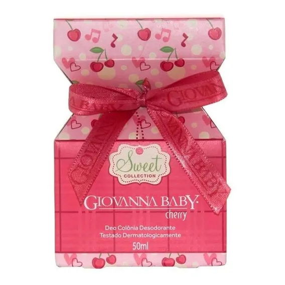 Deo Col么nia Giovanna Baby Cherry 50ml Foto 1