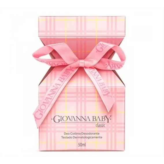 Deo Col么nia Giovanna Baby Classic Rosa 50ml Foto 1
