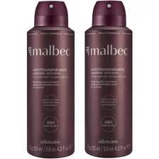 Deo Masculino Malbec Boticário Kit Com 2 Unidades Foto mini 1